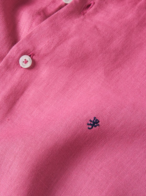 Slim fit linen shirt