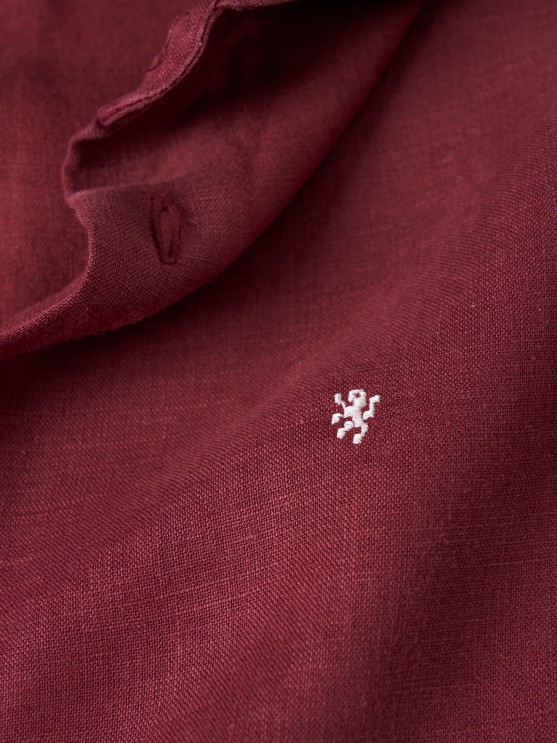 Slim fit linen shirt