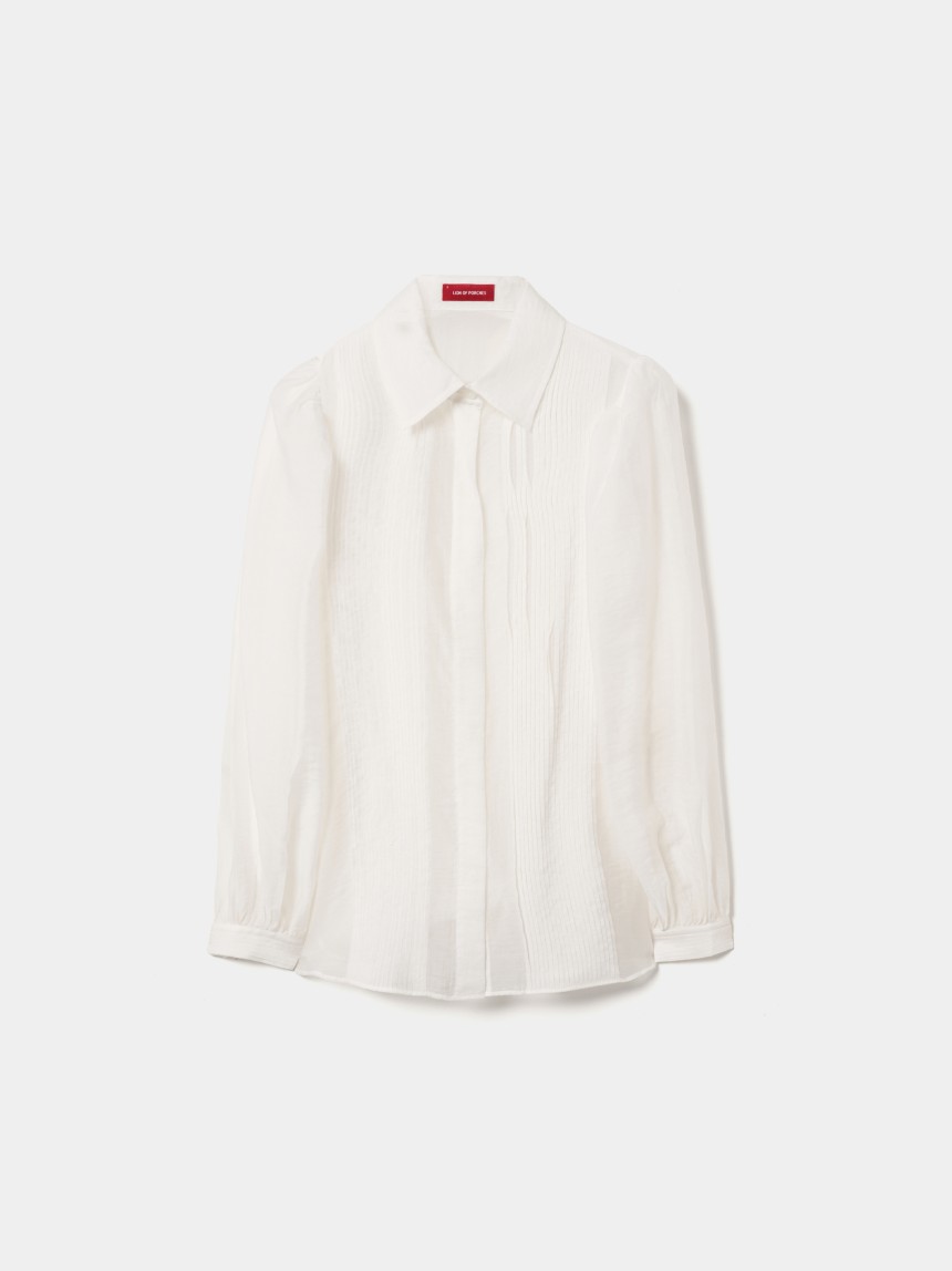 Pleated shirt