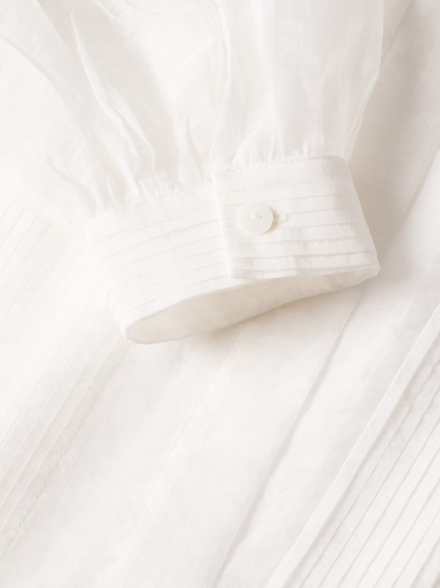 Pleated shirt