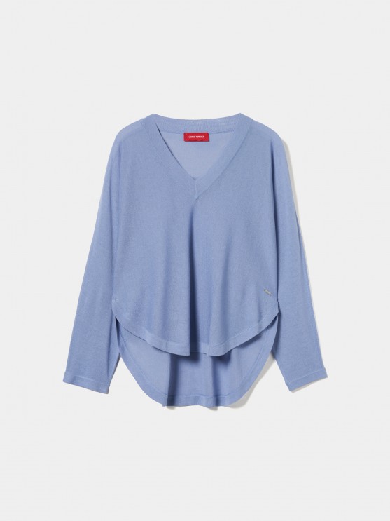 V-neck sweater