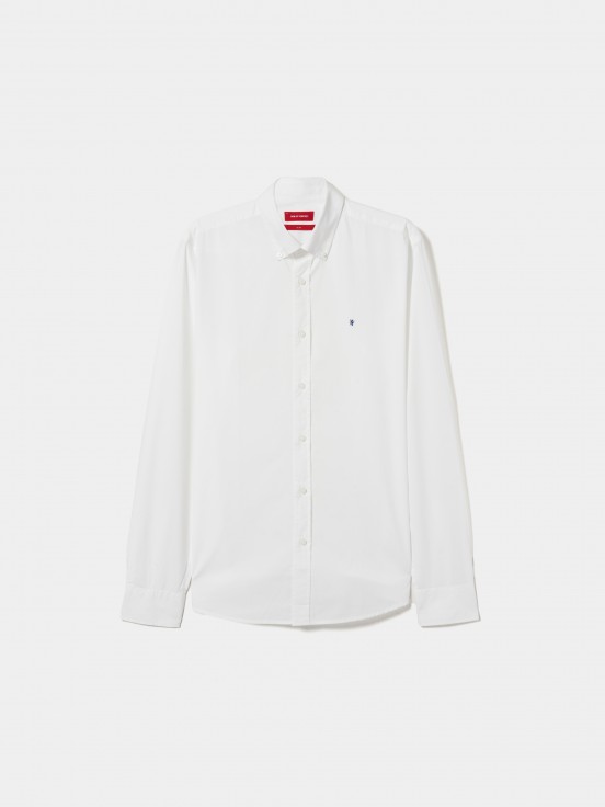 Regular fit cotton shirt