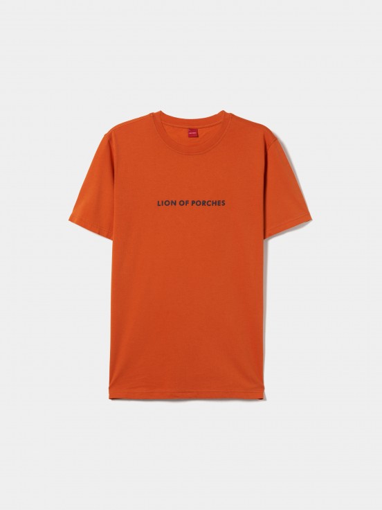 T-shirt manga curta Lion of Porches
