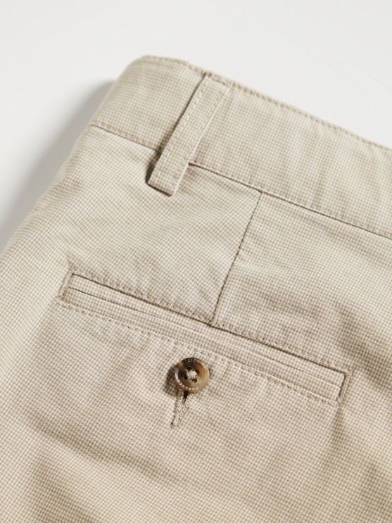 Pantalones cortos pied de poule