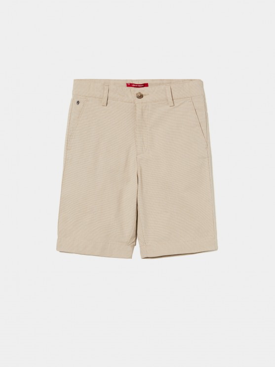 Pantalones cortos pied de poule