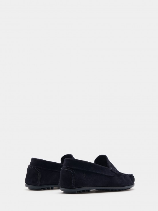 Suede boat shoes