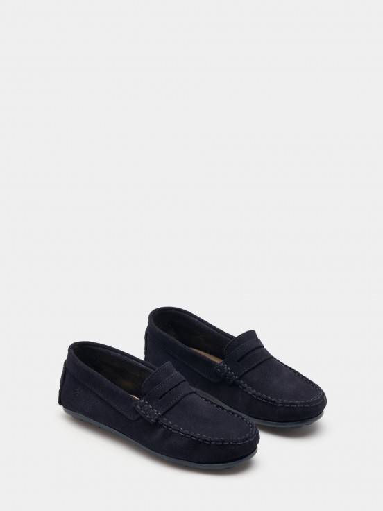 Suede boat shoes