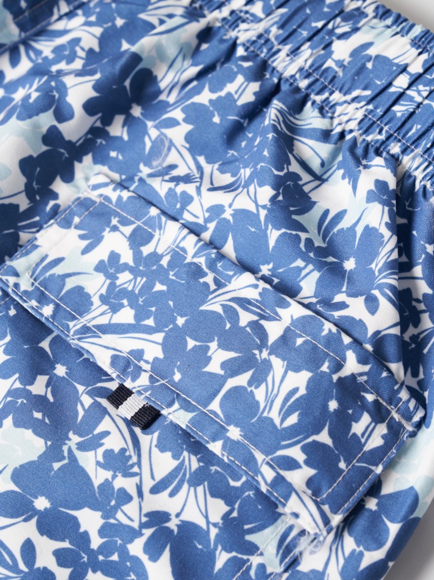 Printed swim shorts