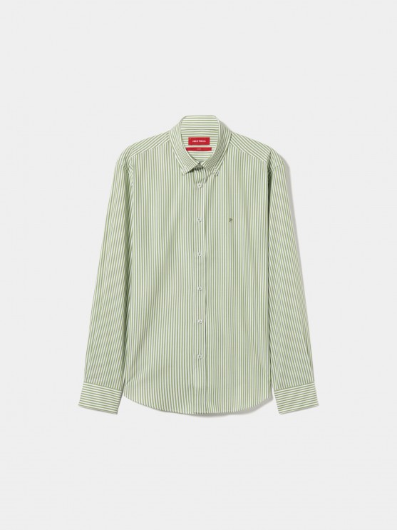 Regular fit striped shirt