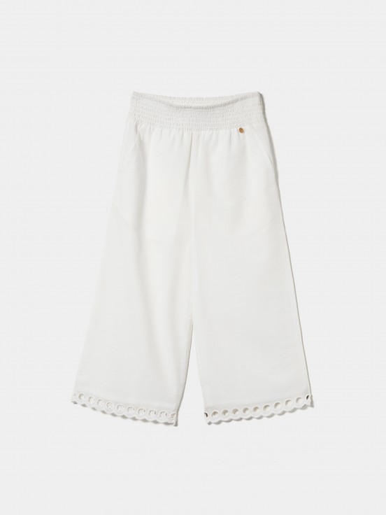 Loose cotton pants