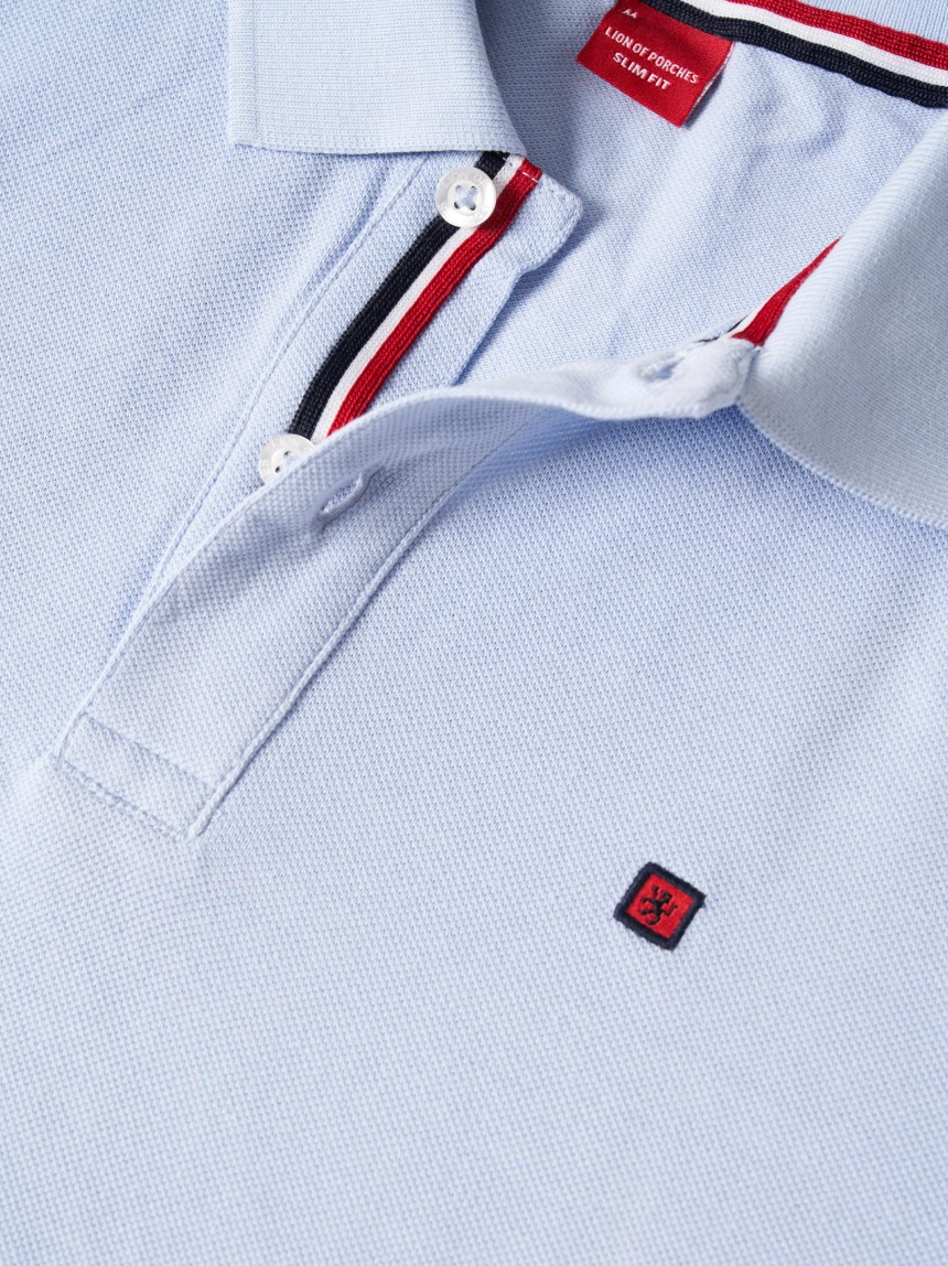 Slim fit piqu� polo