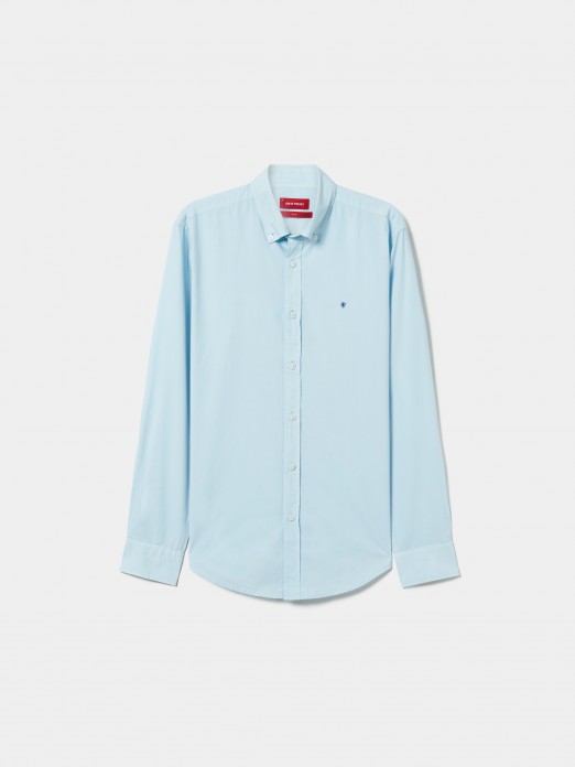 Camisa de algodo regular fit