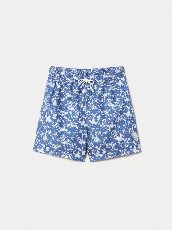Printed swim shorts