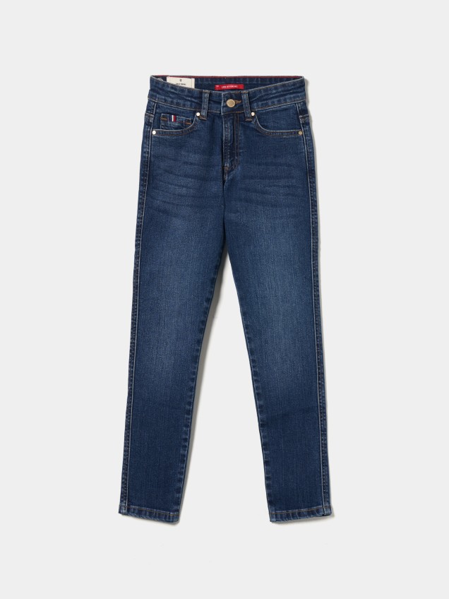 Calças denim