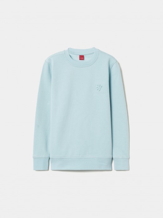 Sweater bsica de algodo