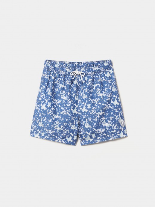Printed swim shorts