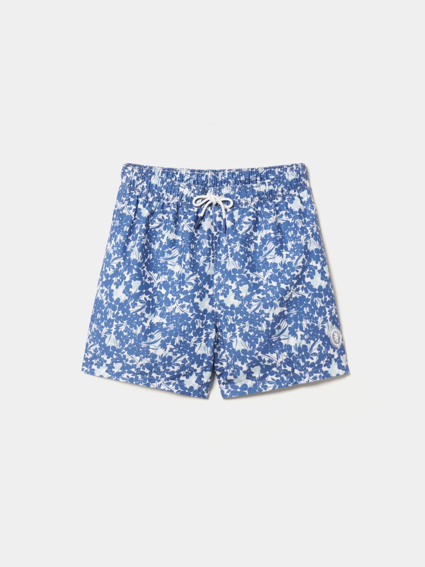 Printed swim shorts