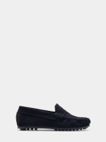 Sapatos de vela em camur�a