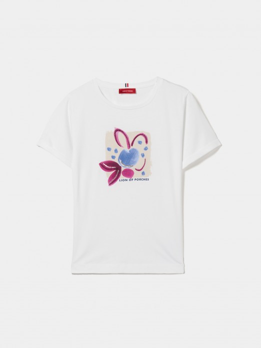T-shirt com estampado
