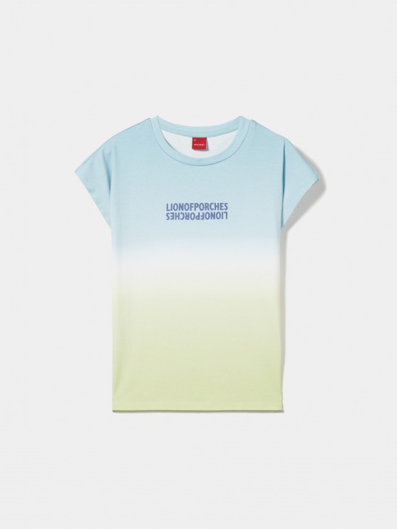 Camiseta con degradado