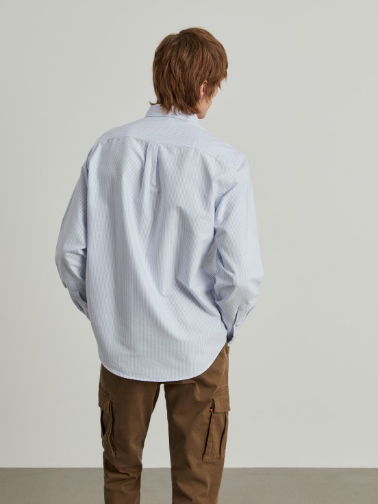 Camisa oxford de corte estndar