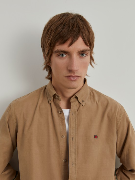 corduroy shirt