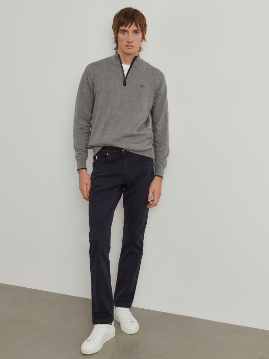 Regular fit trousers