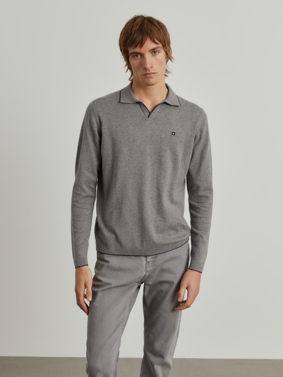 Long sleeve polo