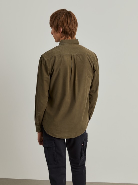 corduroy shirt