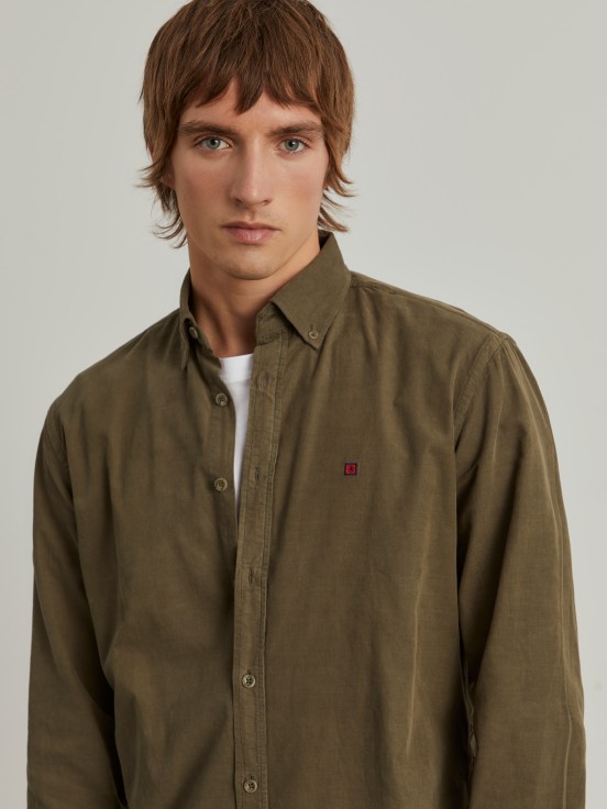 corduroy shirt