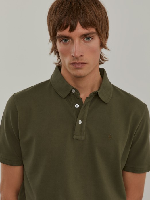 Polo piqu slim fit