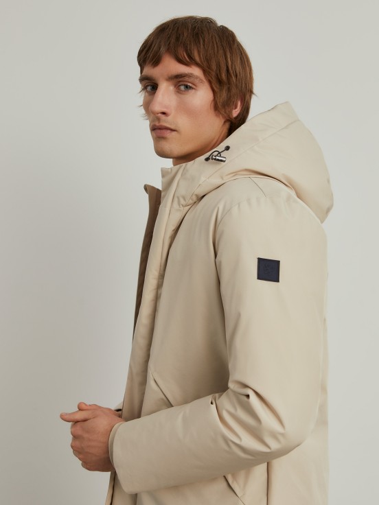 Padded parka