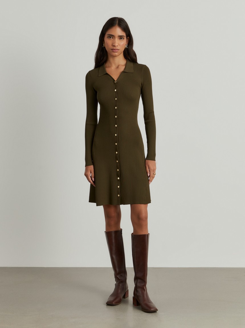 Vestido curto evas�