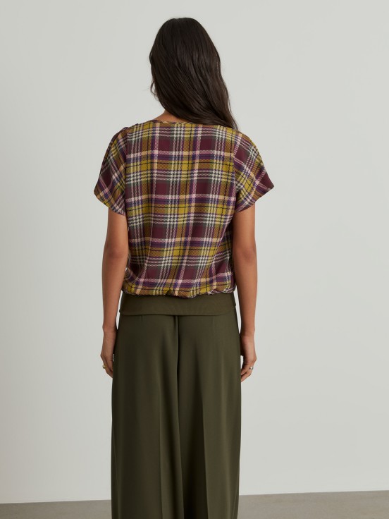 Tartan blouse