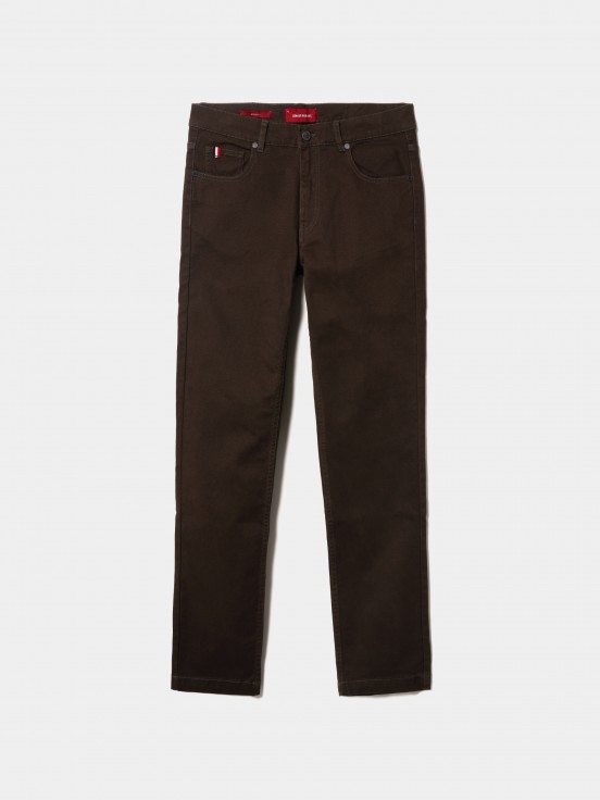 Regular fit trousers