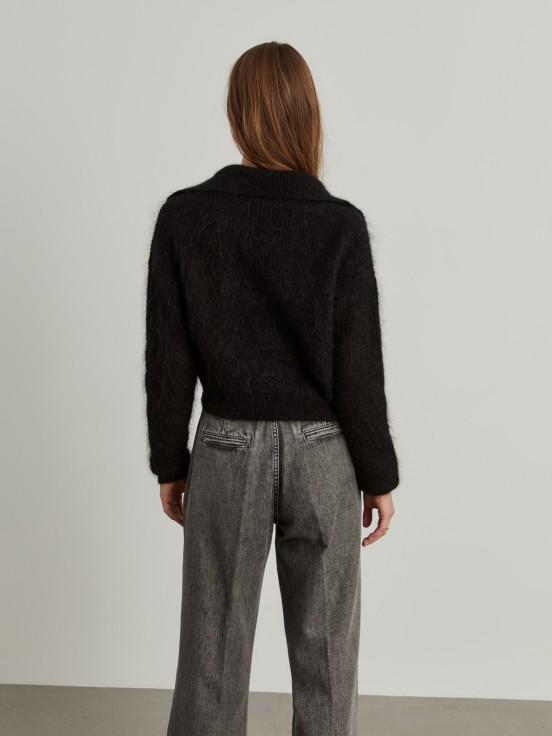 Mohair wool blend sweater