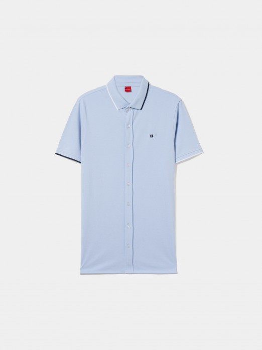 Cotton polo shirt