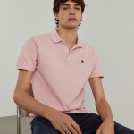 Cotton piqu polo