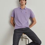 Cotton piqu polo