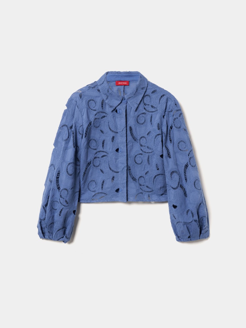 English embroidered shirt