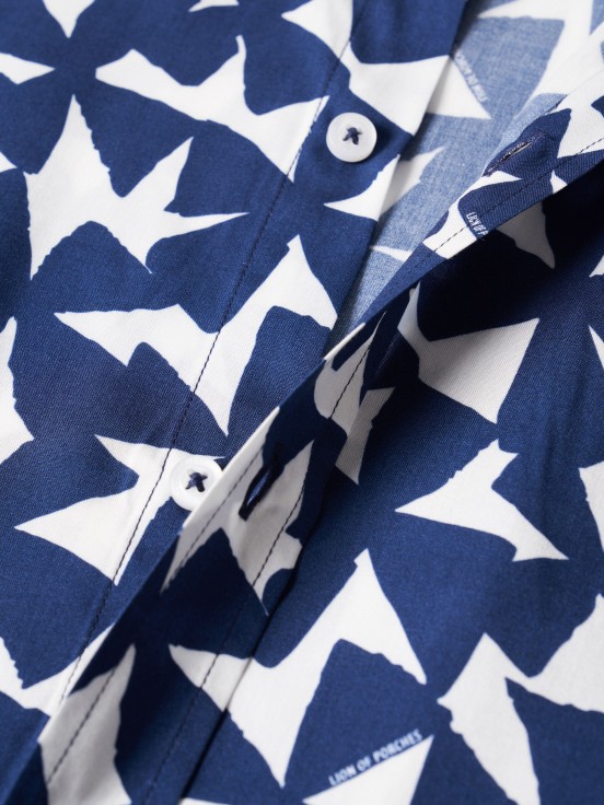 Camisa manga curta slim fit