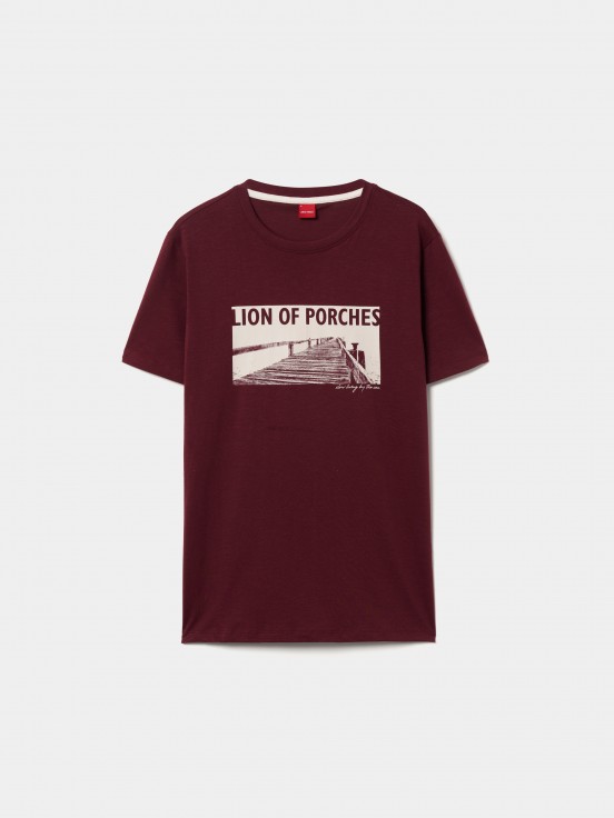 camiseta con estampado