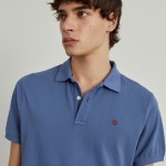 Cotton piqu polo