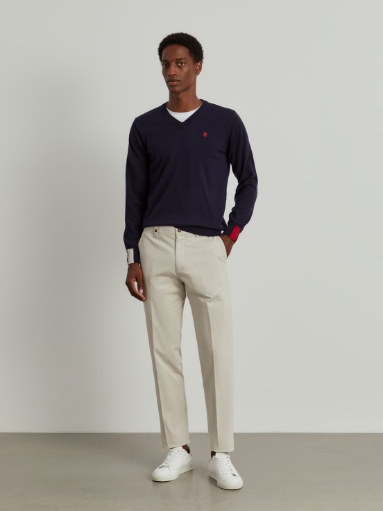 Regular fit chino pants