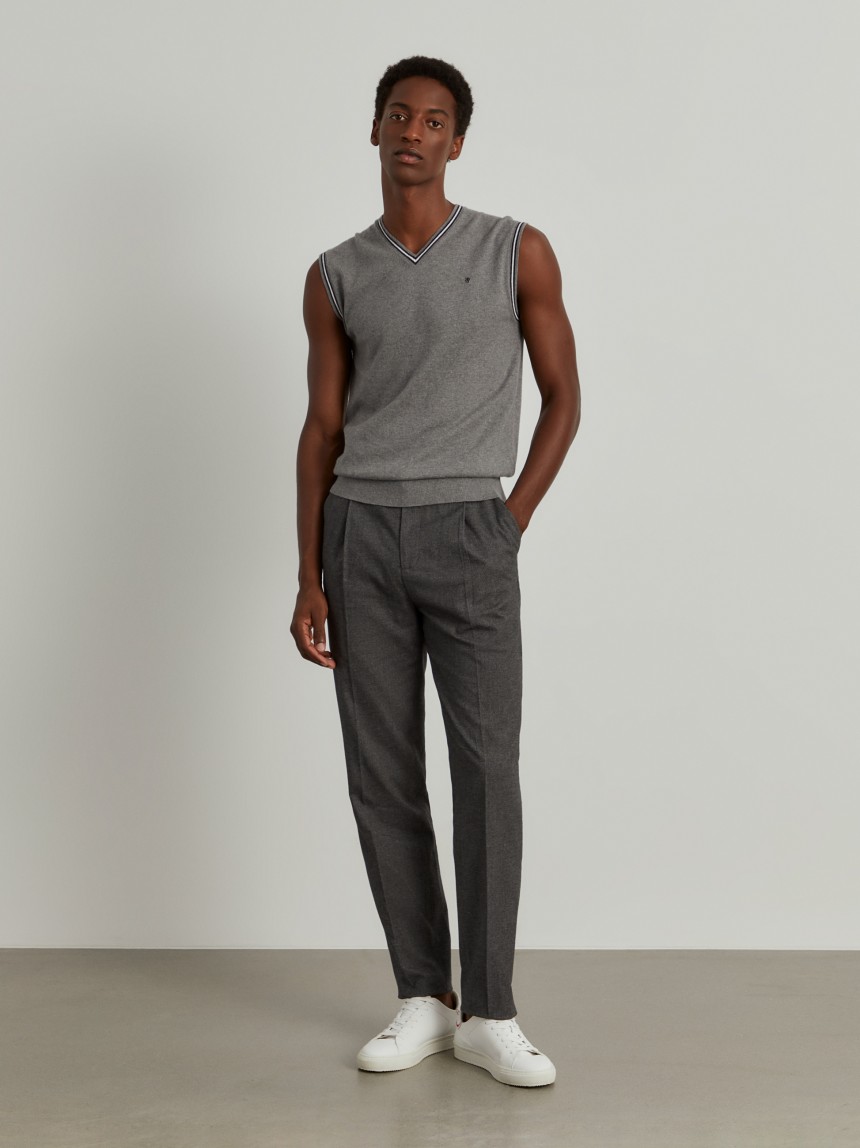 Cal�as chino com cord�o