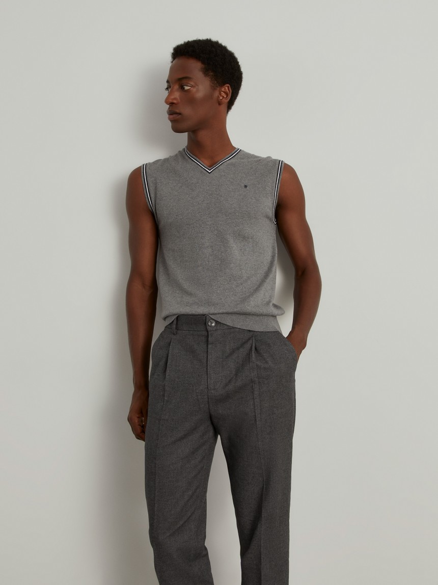 Cal�as chino com cord�o
