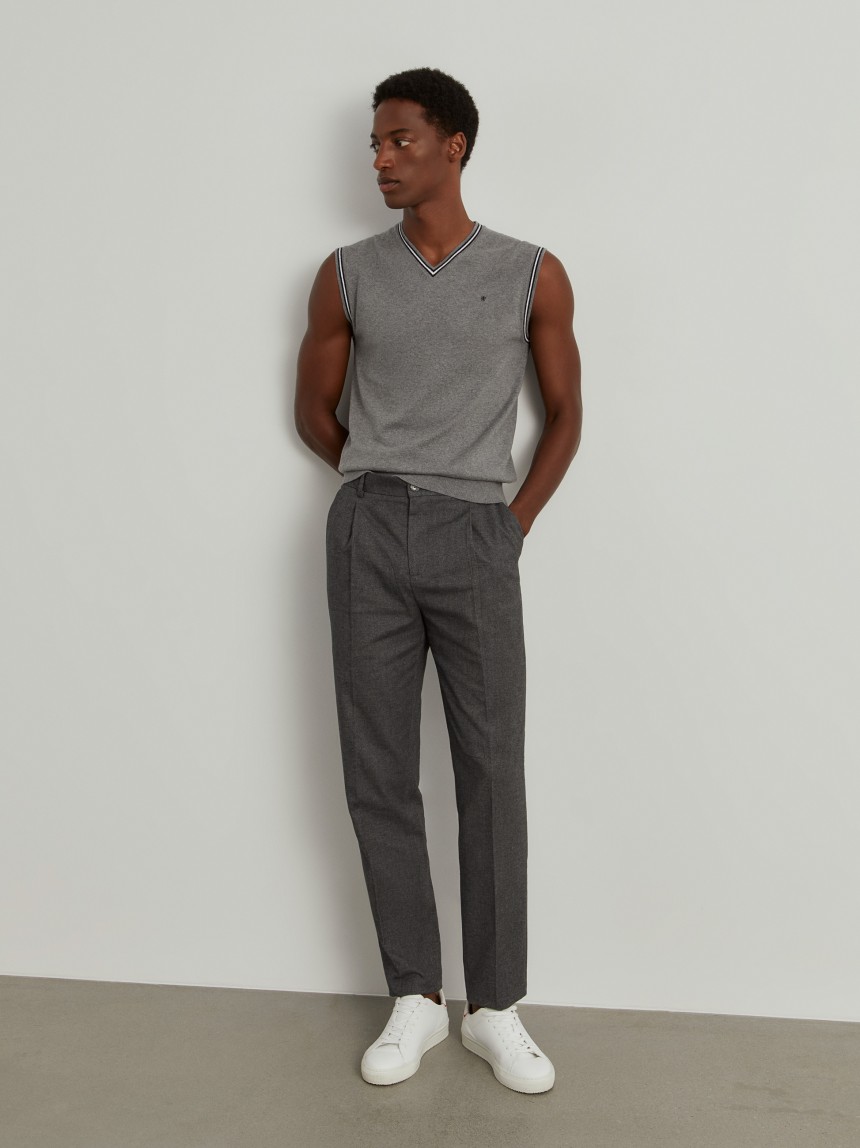 Cal�as chino com cord�o
