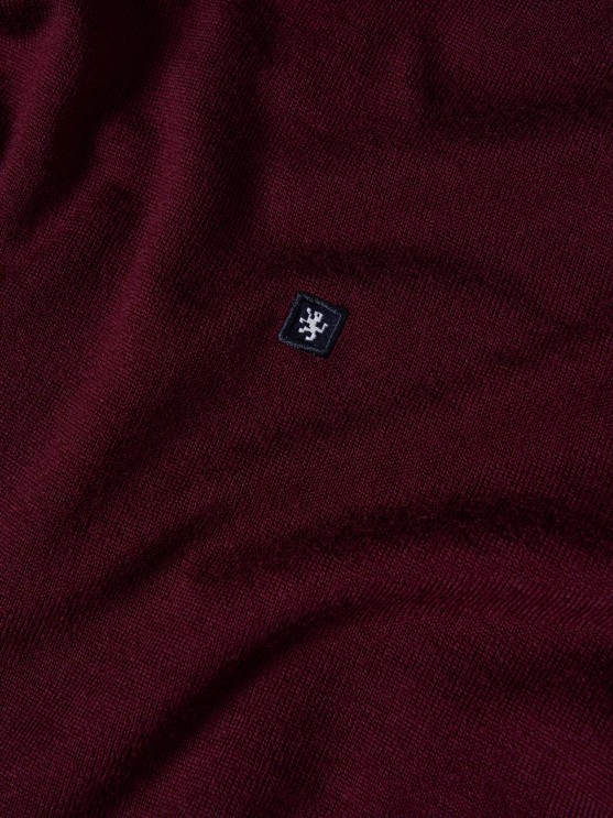 Wool turtleneck sweater