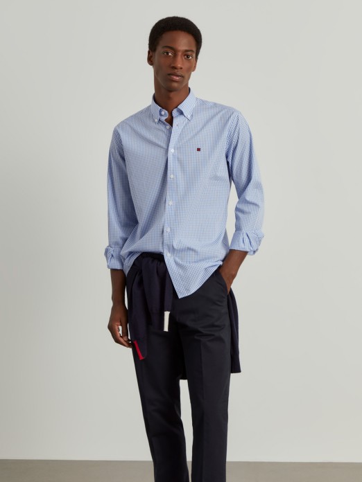 Regular fit square shirt