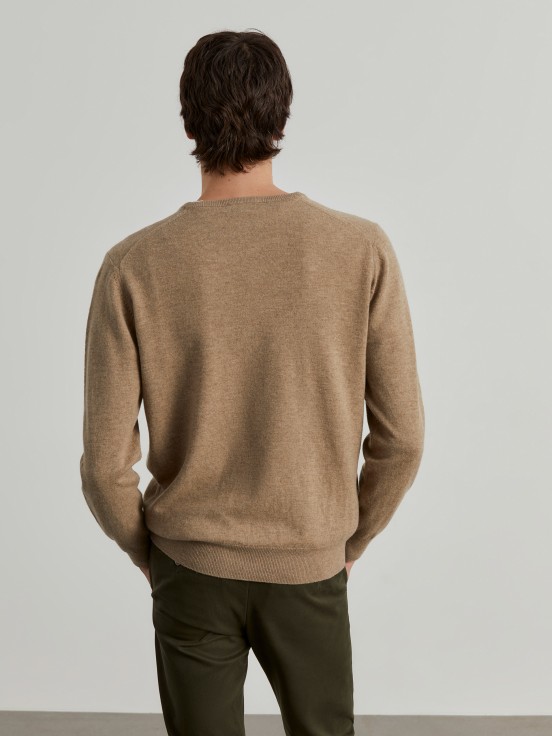 Pullover de l decote em V